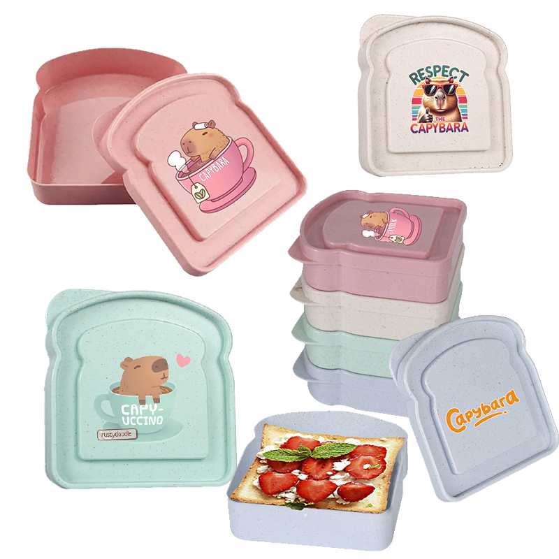 Meal Prep Box - Capybara Sandwich mallette de conservation des