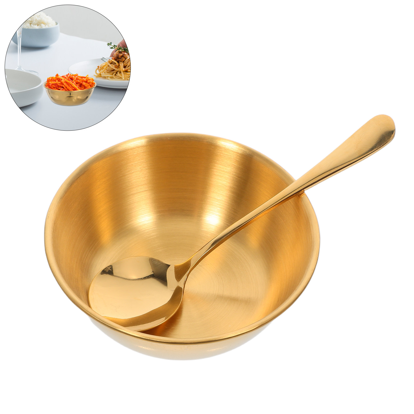 Meal Prep Yogurt Bowl - 6 bols à sauce en acier