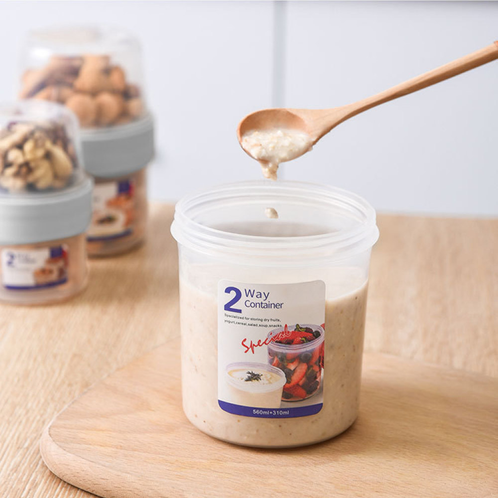 Meal Prep Yogurt Bowl - Boîte de rangement alimentaire portable à