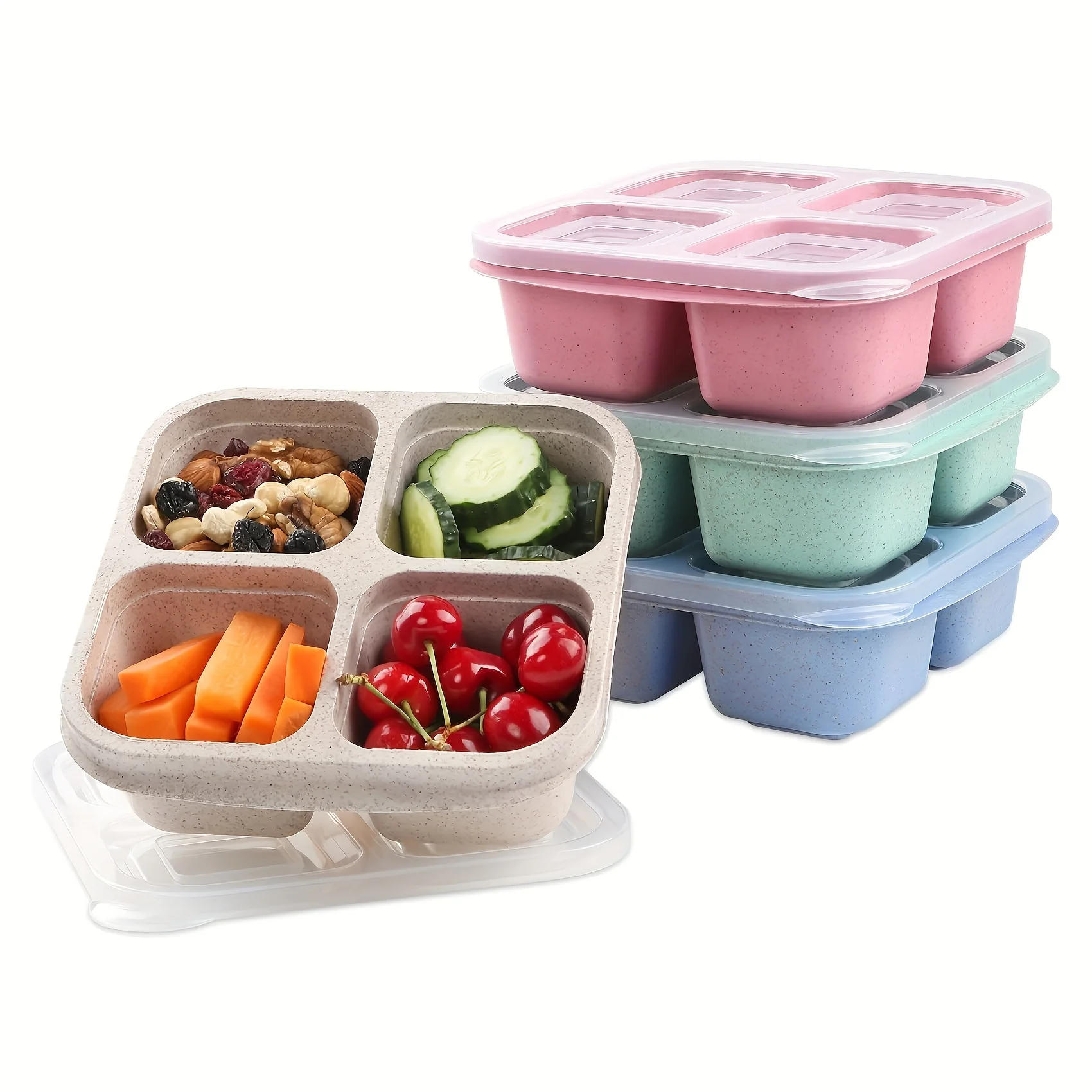 Boîte à snack avec quatre veds - Meal Prep Box avis et prix
