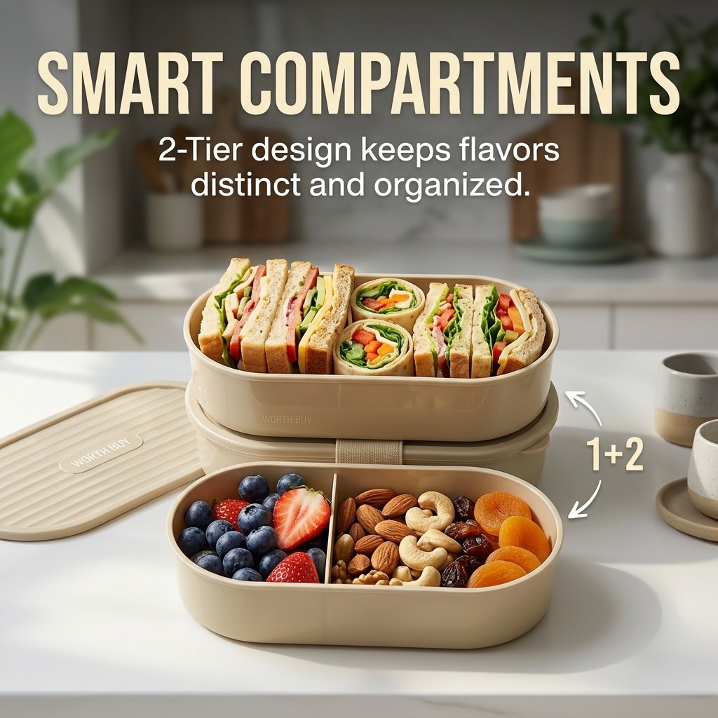 2 pièces/ensemble, boîte à lun - Meal Prep Box avis et prix
