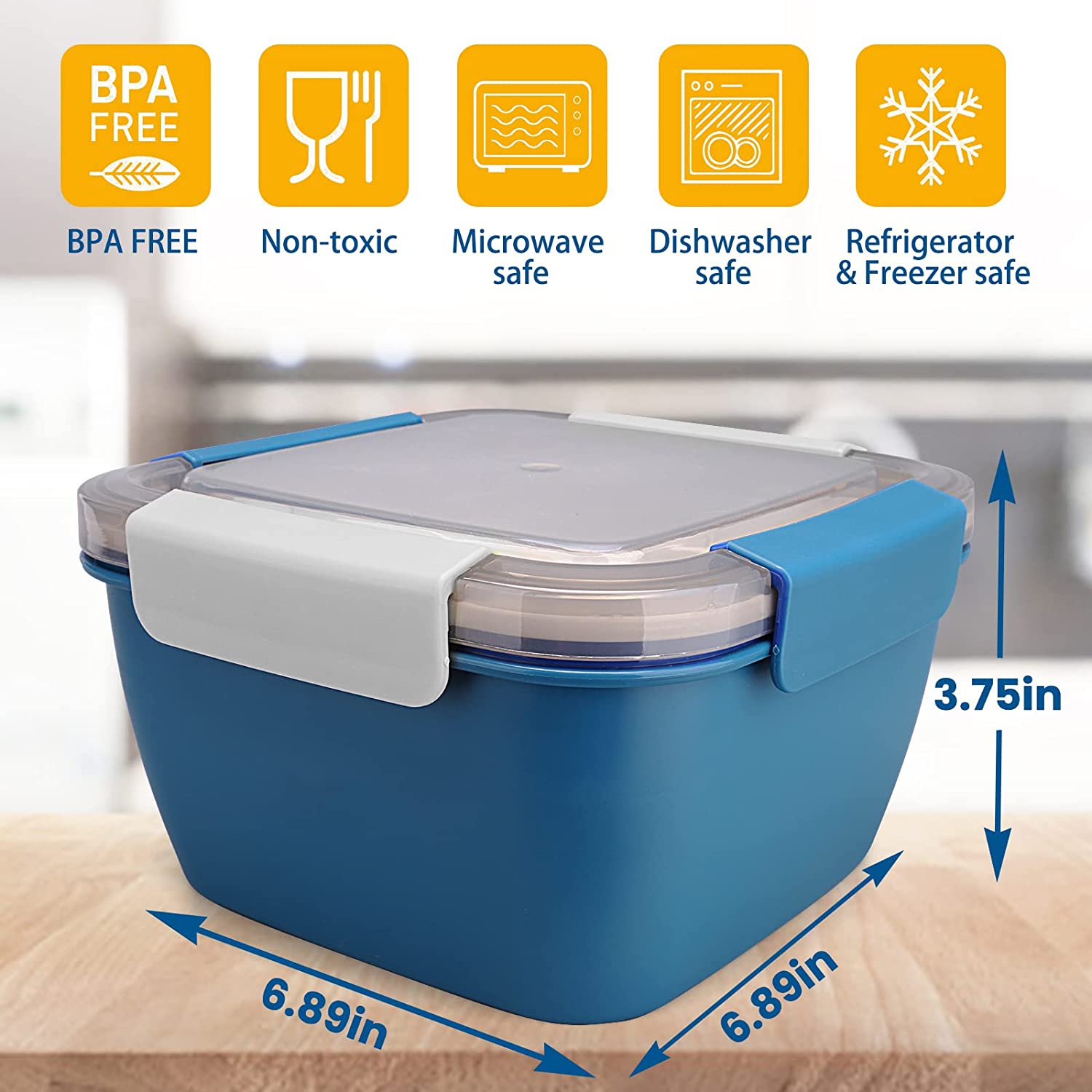 Boîte à déjeuner Portable 1100 - Meal Prep Box avis et prix