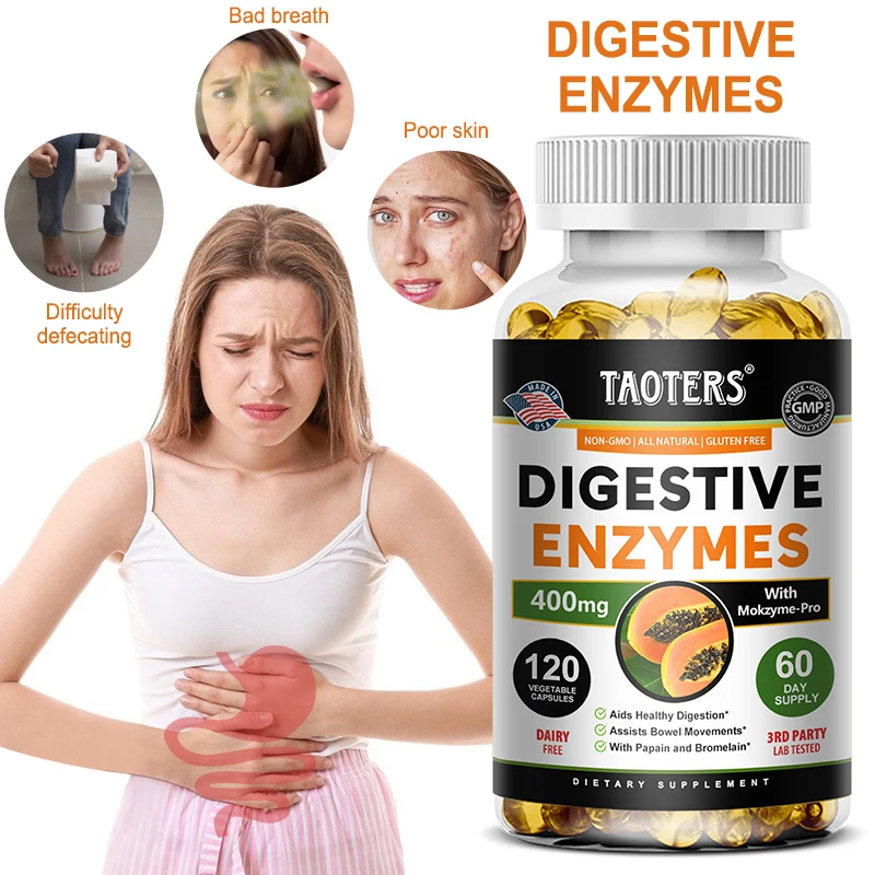 Enzymes digestifs-Aides aux mo - Meal Prep Co avis et prix