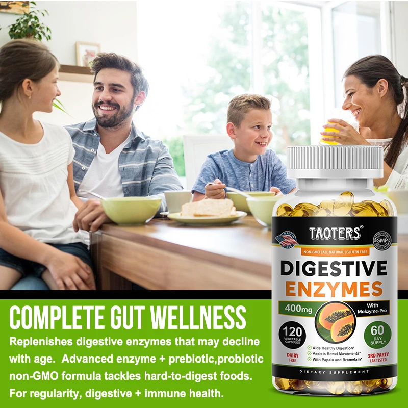 Enzymes digestifs-Aides aux mo - Meal Prep Co avis et prix